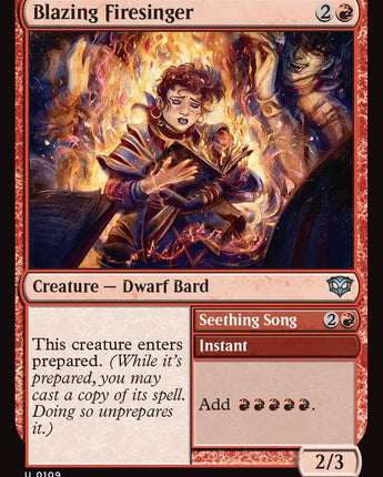 Blazing Firesinger