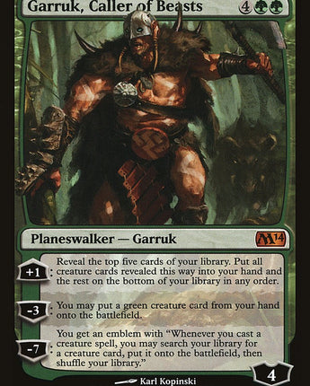 Garruk, Caller of Beasts