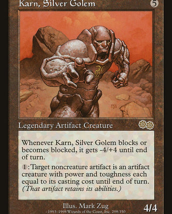 Karn, Silver Golem