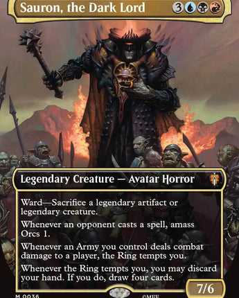 Sauron, the Dark Lord (Borderless)