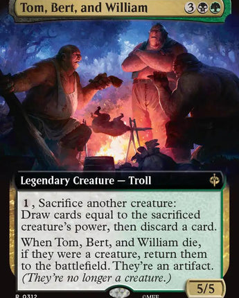 Tom, Bert, and William (Extended Art)
