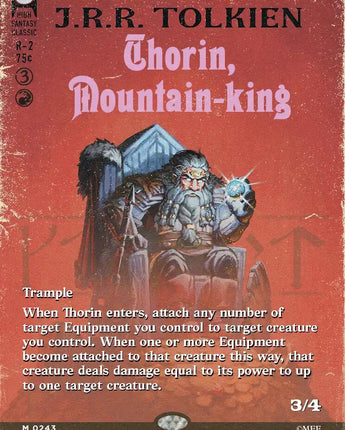 Thorin, Mountain-king (Borderless)