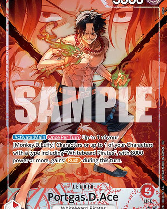 Portgas.D.Ace (001) (Alternate Art)