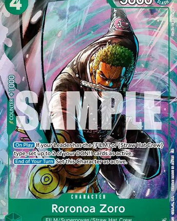 Roronoa Zoro (Premium Card Collection -Best Selection Vol. 6-)