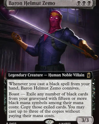 Baron Helmut Zemo (Extended Art)
