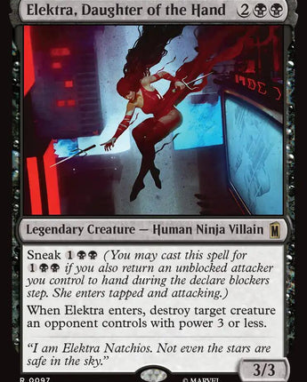 Elektra, Daughter of the Hand