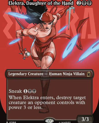 Elektra, Daughter of the Hand (Borderless) (366)