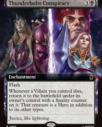 Thunderbolts Conspiracy (Extended Art)