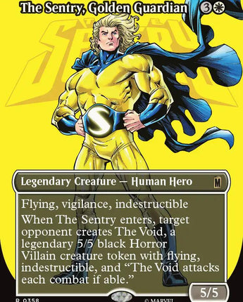 The Sentry, Golden Guardian (Borderless)