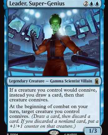 Leader, Super-Genius