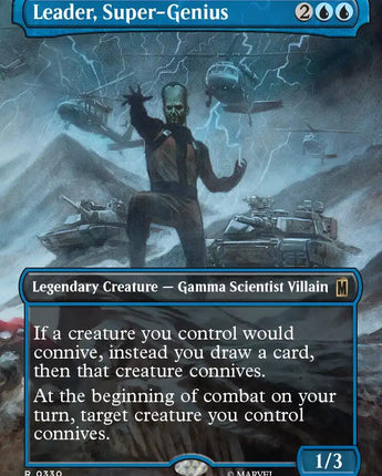 Leader, Super-Genius (Borderless)