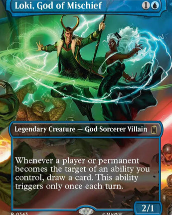 Loki, God of Mischief (Borderless)