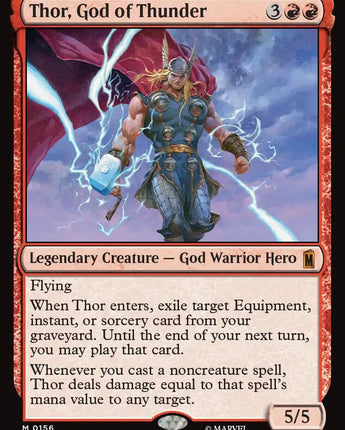 Thor, God of Thunder