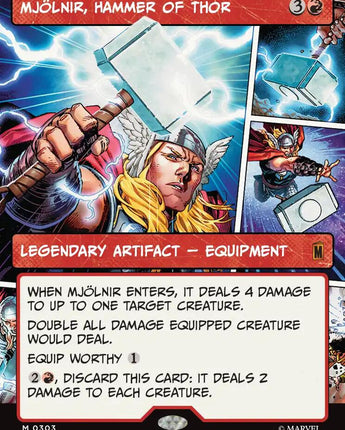 Mjolnir, Hammer of Thor (Borderless) (0303)