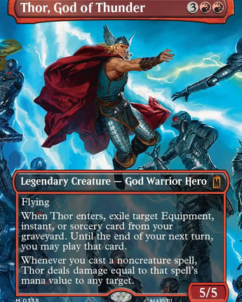 Thor, God of Thunder (Borderless) (0338)