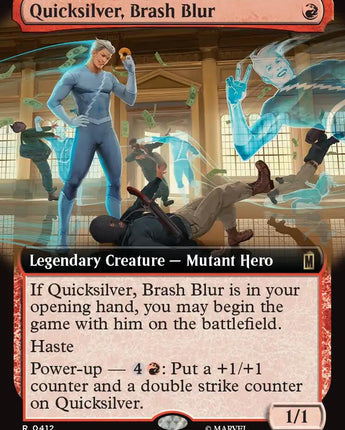 Quicksilver, Brash Blur (Extended Art)