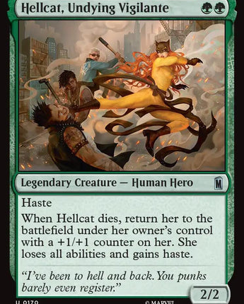 Hellcat, Undying Vigilante