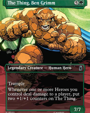 The Thing, Ben Grimm (Borderless)