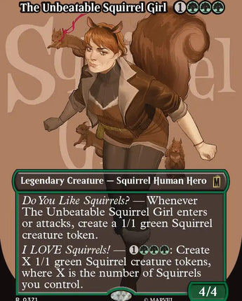 The Unbeatable Squirrel Girl (Borderless)