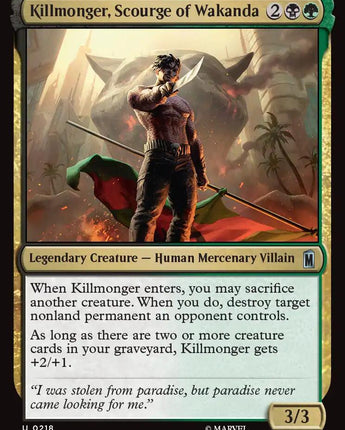 Killmonger, Scourge of Wakanda