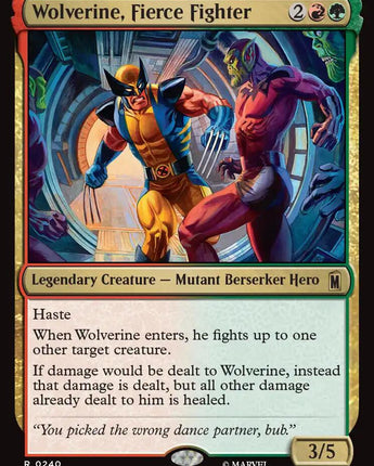 Wolverine, Fierce Fighter