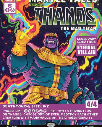 Thanos, The Mad Titan (Borderless) (0400)