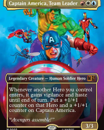 Captain America, Team Leader (Borderless)