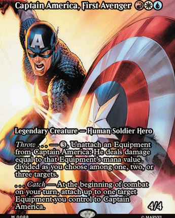 Captain America, First Avenger (Borderless)