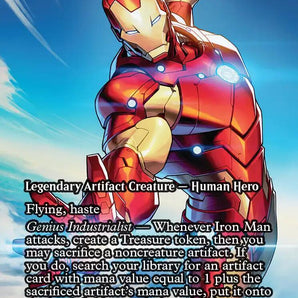 Iron Man, Titan of Innovation (Borderless)