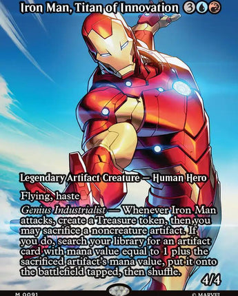 Iron Man, Titan of Innovation (Borderless)