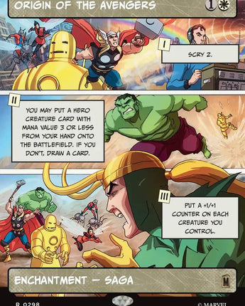 Origin of the Avengers (Borderless)