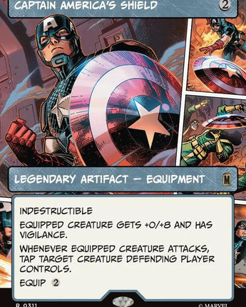 Captain America's Shield (Borderless) (0311)