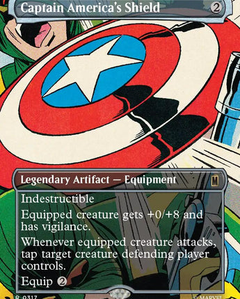 Captain America's Shield (Borderless) (0317)