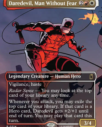 Daredevil, Man Without Fear (Borderless) (0324)