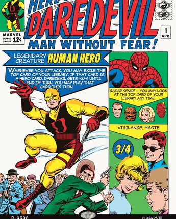 Daredevil, Man Without Fear (Borderless) (0398)