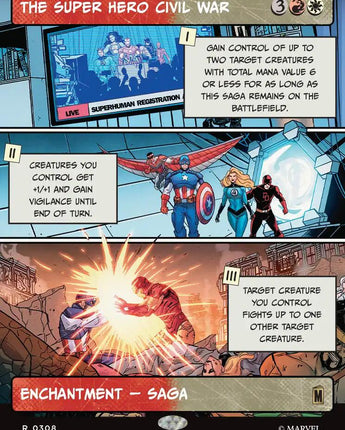 The Super Hero Civil War (Borderless)
