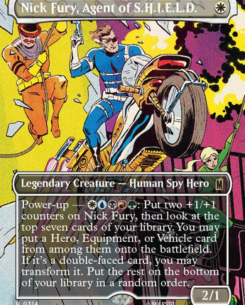 Nick Fury, Agent of S.H.I.E.L.D. (Borderless)