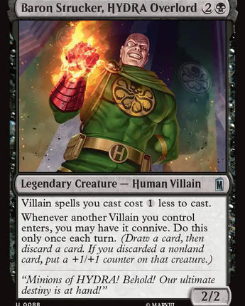 Baron Strucker, HYDRA Overlord