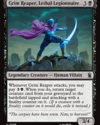Grim Reaper, Lethal Legionnaire