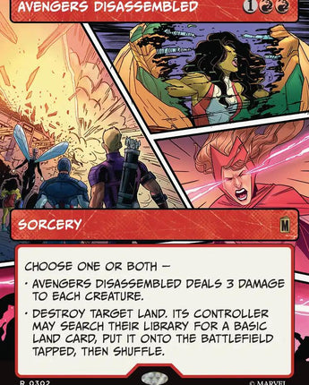 Avengers Disassembled (Borderless)