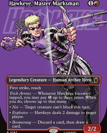 Hawkeye, Master Marksman (Borderless)