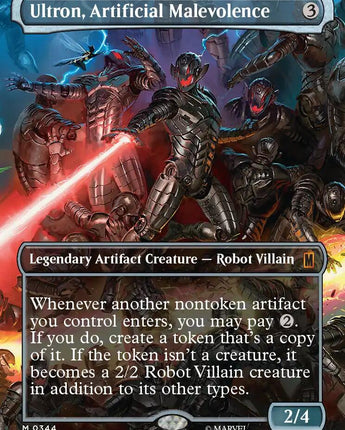 Ultron, Artificial Malevolence (Borderless) (0344)
