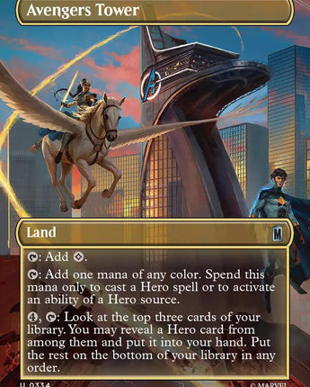 Avengers Tower (Borderless)