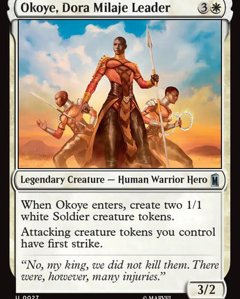 Okoye, Dora Milaje Leader