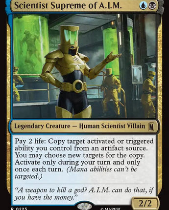 Scientist Supreme of A.I.M.