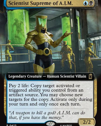 Scientist Supreme of A.I.M. (Extended Art)