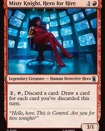 Misty Knight, Hero for Hire