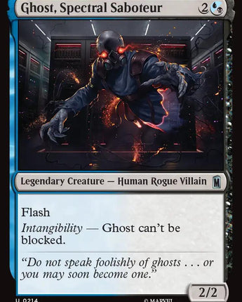 Ghost, Spectral Saboteur