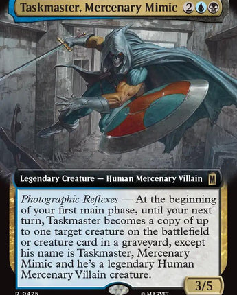 Taskmaster, Mercenary Mimic (Extended Art)