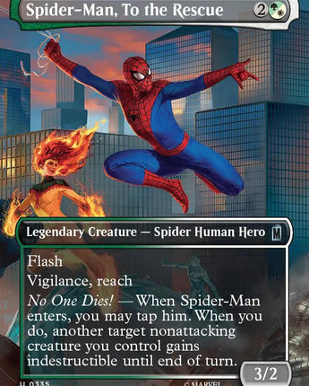 Spider-Man, To the Rescue (Borderless)